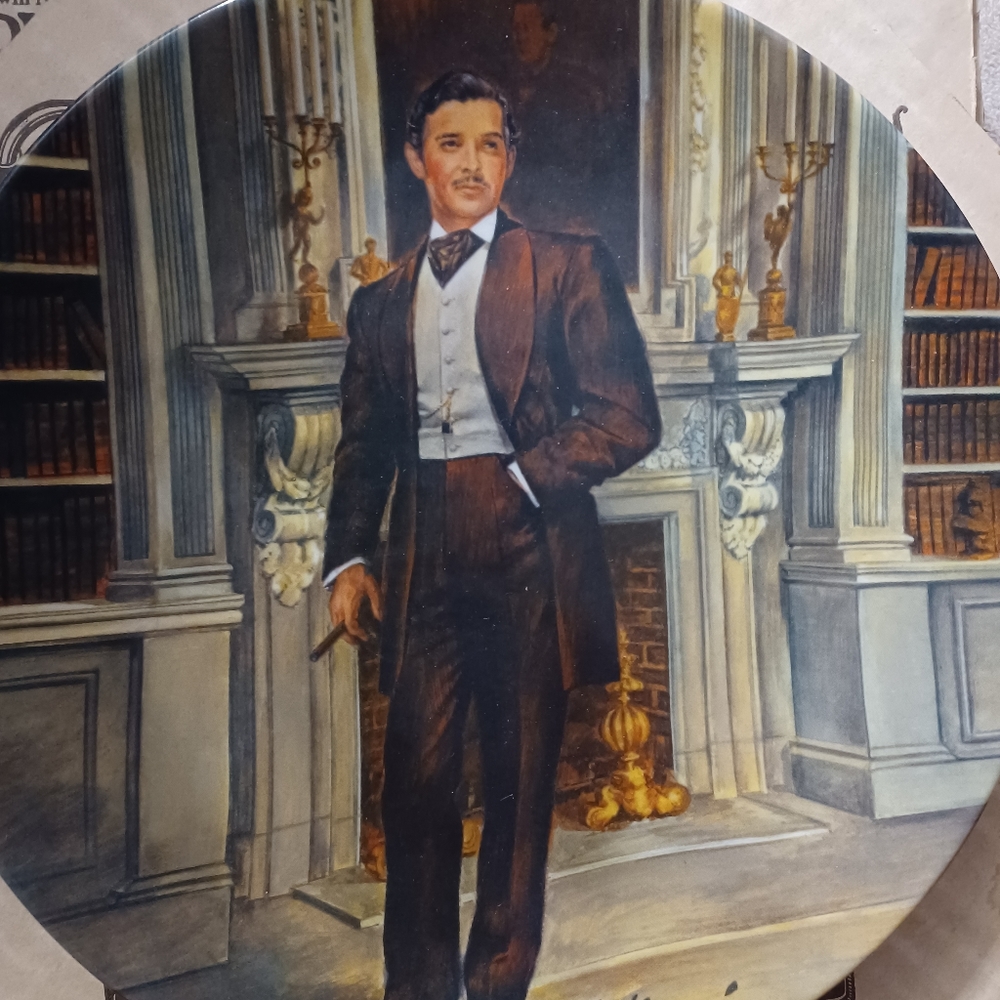 "RHETT" Collector plate